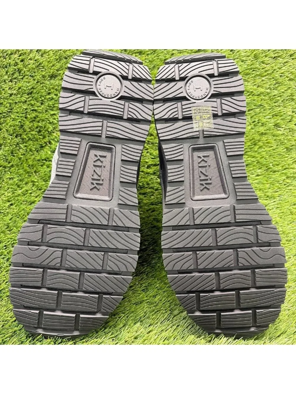 Kizik Suncrest High Mens Size 11.5 Gray Black Outdoor Hands Free Hiking Boots